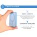 Powerbank 5000mAh Compatible MagSafe Induction 15W Bleu Force Power