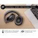 IMMERSION - Wireless Headphones circum-auricular with ANC + ENC Black Force Play