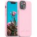 Coque iPhone 13 mini Natura Baby Pink - Eco-conçue Just Green