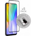 Pack de 5 Protège écrans Huawei Y6P Original - Garanti à vie - Pour machine de pose Force Glass