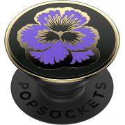 Pop Grip Standard Flowering Iris Noir Popsockets