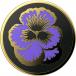 Pop Grip Standard Flowering Iris Noir Popsockets