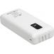 USB A + micro USB + USB C + Lightning 20000 mAh Powerbank White Rivacase