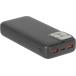 Powerbank USB A/USB C 20000mAh Power Delivery Noir Rivacase