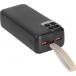 Powerbank USB A/USB C 30000mAh Power Delivery Noir Rivacase